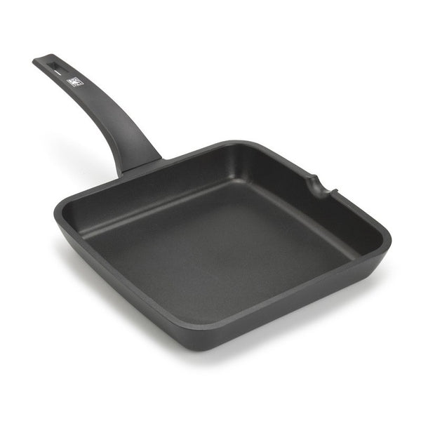 Bistecchiera Con Manico In Bachelite Anticalore, 28x28 cm, efficient - Pintinox