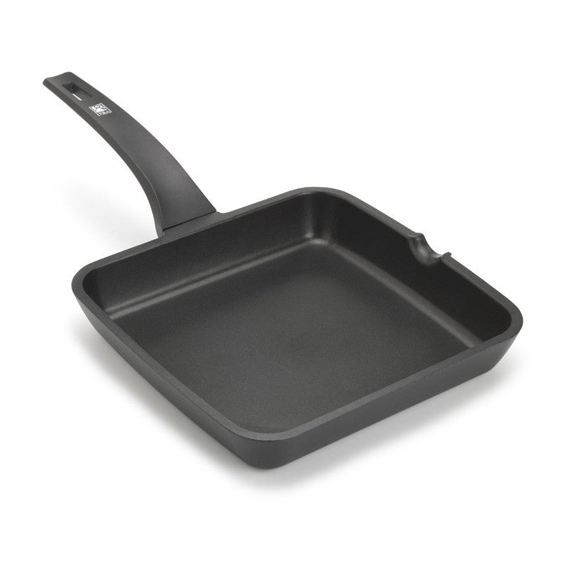 Bistecchiera Con Manico In Bachelite Anticalore, 28x28 cm, efficient - Pintinox