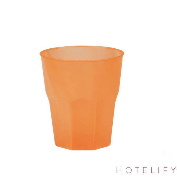 Bicchiere Cocktail, colore Arancio Trasparente Frost - Goldplast