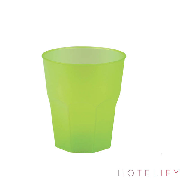 Bicchiere Cocktail, colore Verde Acido Trasparente Frost - Goldplast