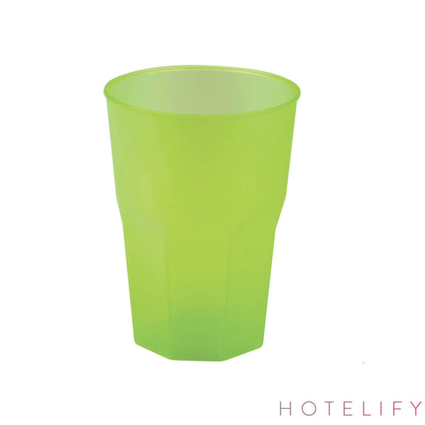 Bicchiere Cocktail, colore Verde Acido Trasparente Frost - Goldplast