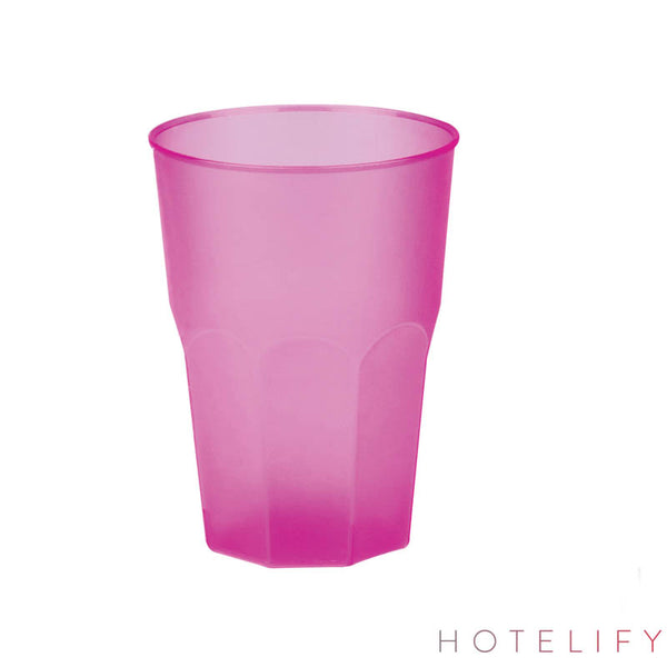Bicchiere Cocktail, colore Fucsia Trasparente Frost - Goldplast