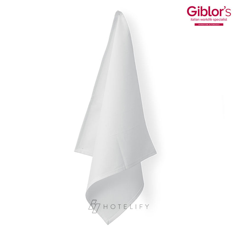 Serviette de Serveur, Blanche, 2 pièces - Giblor's