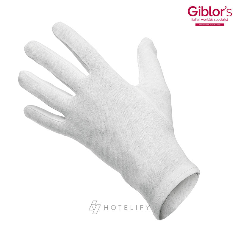 Guanti Cameriere, colore Bianco - Giblor's