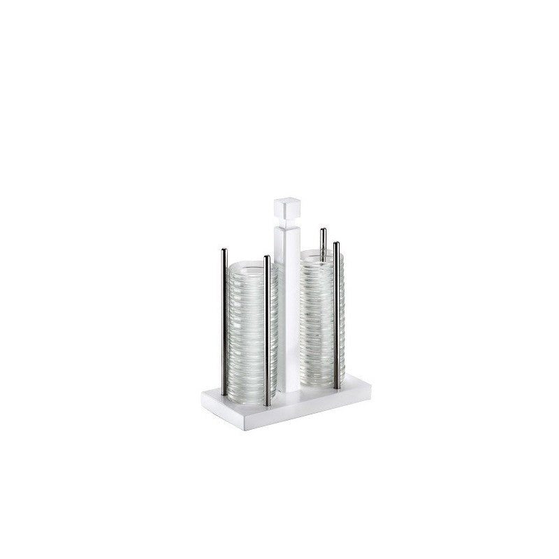 Portaciotole Con 36 Ciotole, bianco, buffet 5 Stelle - Pintinox