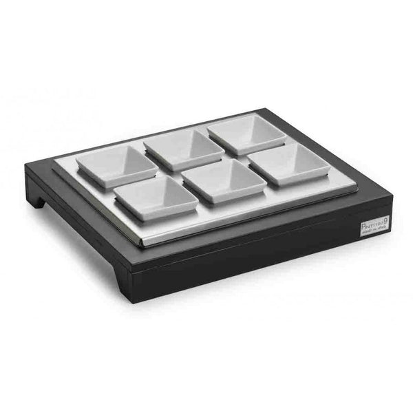 Espositore Refrigerato 6 Ciotole Porcellana, trendy Bar - Pintinox