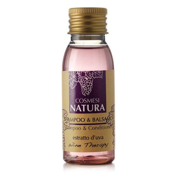Shampoo and conditioner 30 ml - Cosmesi Natura Wine Therapy