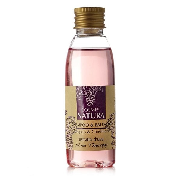 Shampoo e Balsamo 60 ml, Estratto D'Uva - Cosmesi Natura Wine Therapy