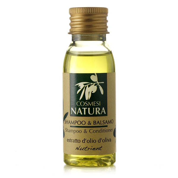 Shampoo und Haarbalsam 30 ml - Cosmesi Natura Olivenöl