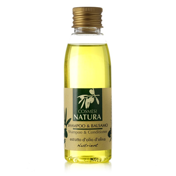 Shampoo und Haarbalsam 60 ml - Cosmesi Natura Olivenöl