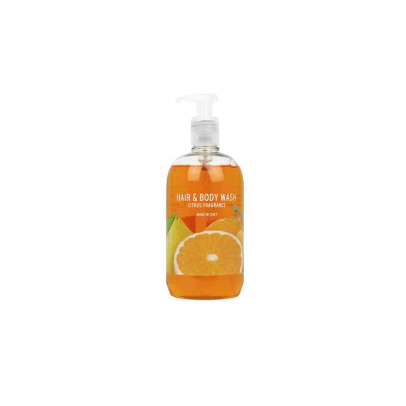 Dispenser hand hair and body lotion 500 ml Citrus Fragrance