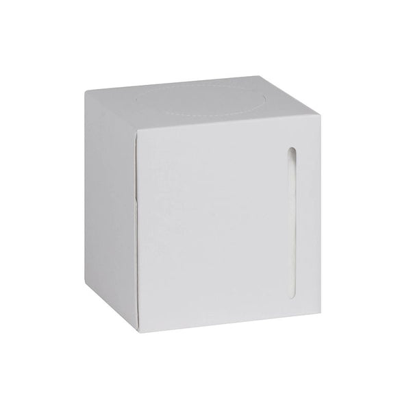 Kosmetiktücher, 2-lagig, für 'Cube' Box, 100 St. weiß