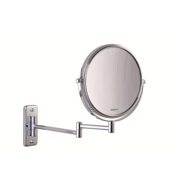 Wall mounted, double sided twin arm magnifying mirror Optima Classic