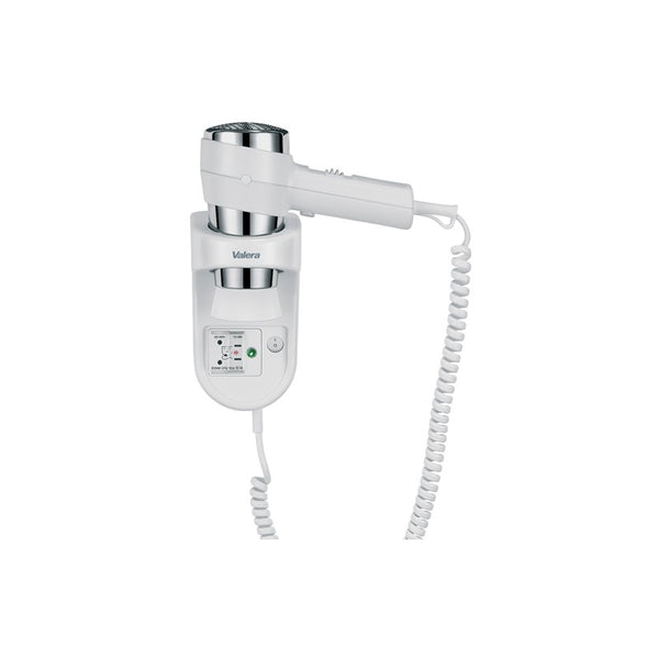 Wall mounted hairdryer, 1600W Action Super Plus shaver
