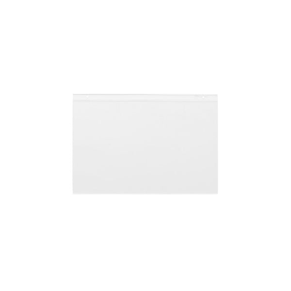 Horizontale Einsteckhülle aus Plexiglas, Format A4, mit Löchern