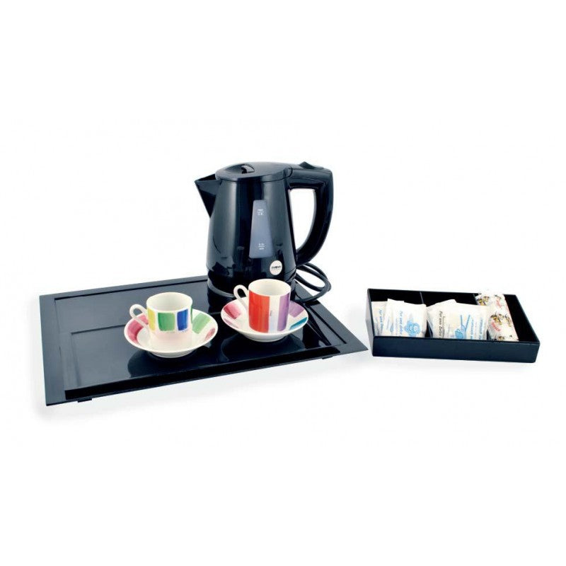 Welcome Tray with integrated kettle holder 66418AV - ivory