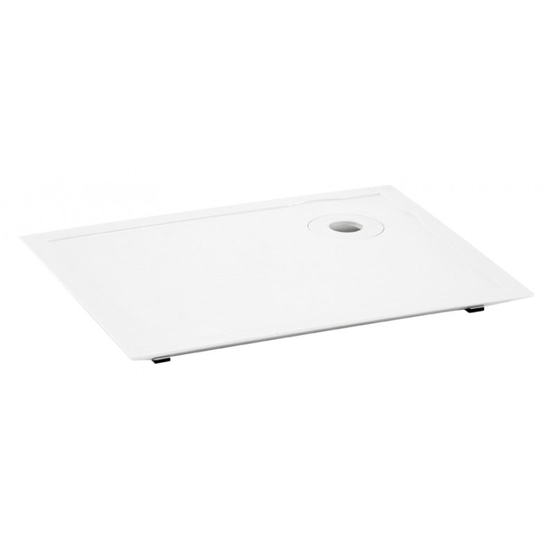 Welcome Tray with integrated kettle holder 66418BO - white