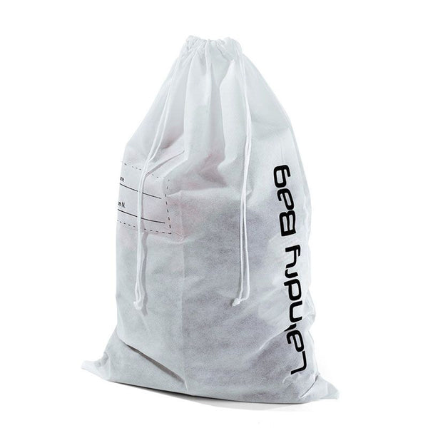 Wäschesack aus Vliesstoff, 65 g, Verschluss mit Kordelzug