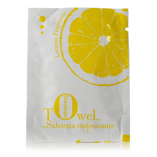 Salvietta Rinfrescante in Carta, Lemon - White
