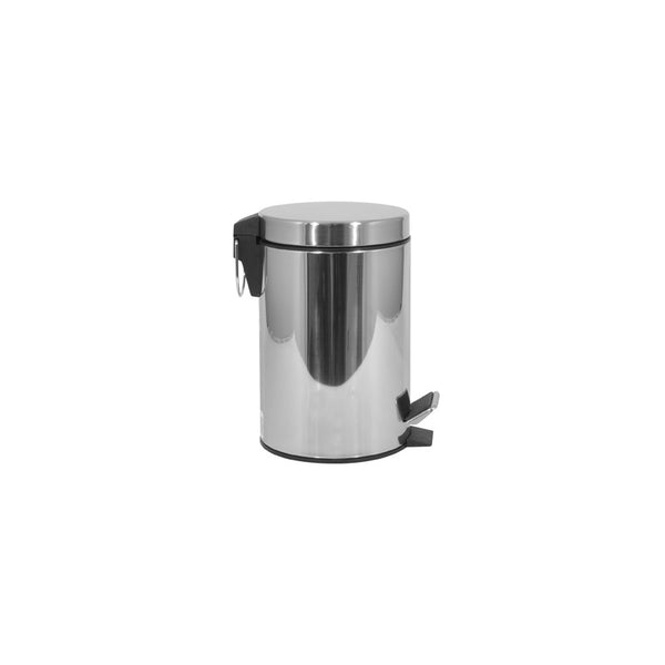 STAINLESS STEEL PEDAL BIN 3 litres