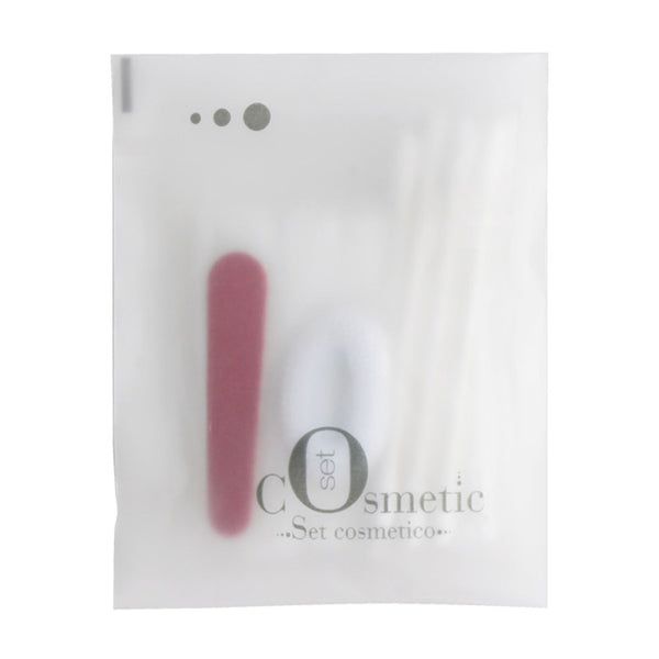 Cosmetic Set in Flow Pack White