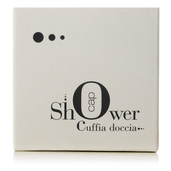 Shower cap in paper case White