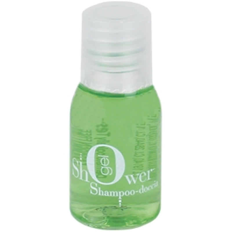 Shampoo and shower gel 20 ml with aloe vera - White