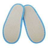 Ciabattine bianche per bambini in spugna con elastico