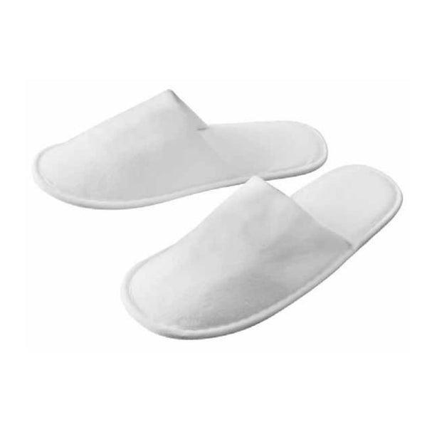 Zapatillas en esponja blanca Futura Cerradas