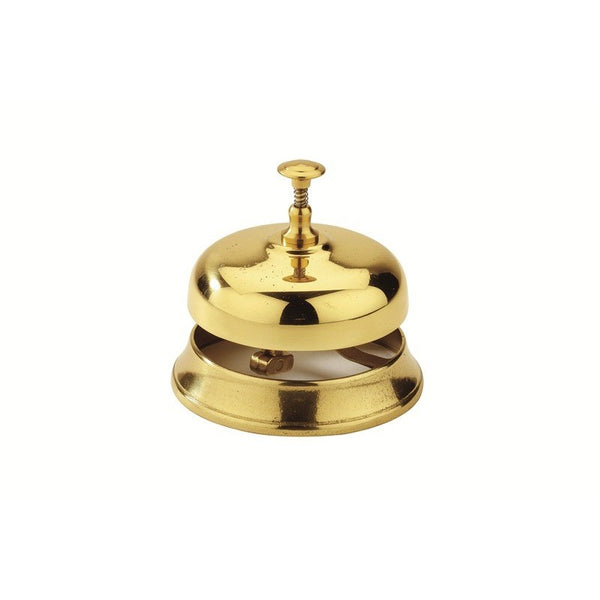 Reception bell, brass