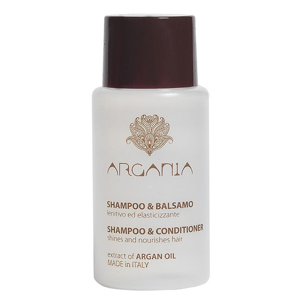 Shampoo und Haarbalsam 40 ml Argania