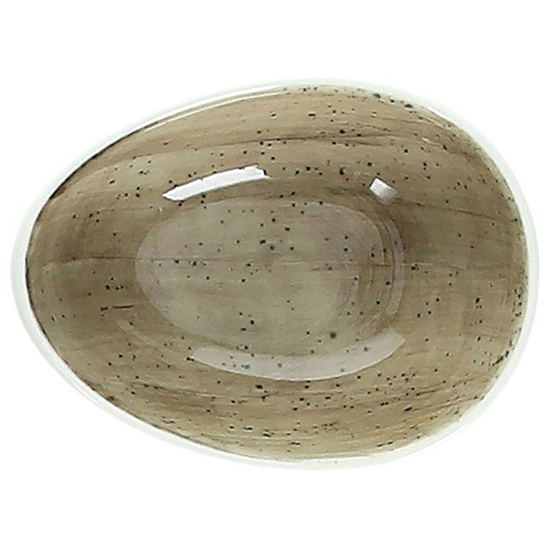 Coppetta cm 10x7,5, Colore Grigio, Collezione B-Rush Grey - Tognana Porcellane