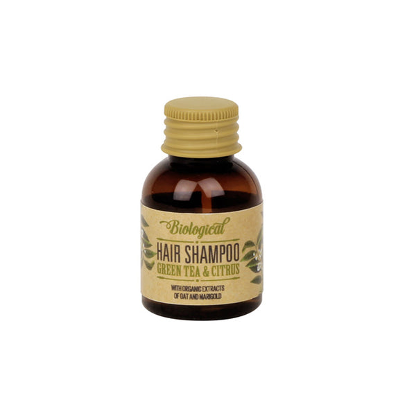 Shampoo, Green Tea & Citrus 32 ml - Biological