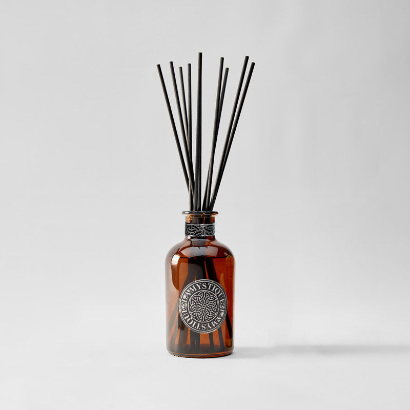Raumduft, Oud Und Honig, Aus Gebräuntem Glas, 500 Ml - Lamystique