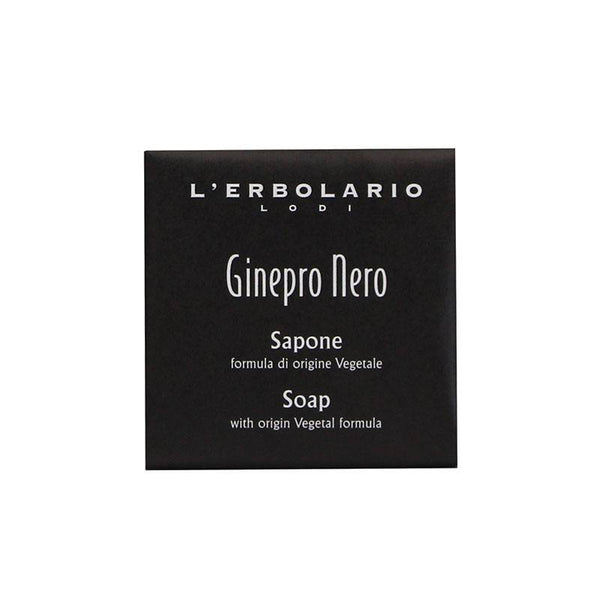 Pflanzliche Seife, schwarzer Wacholder 25 gr - L'Erbolario Ginepro Nero