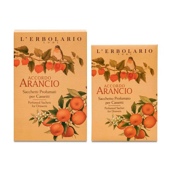 Sachet Parfumé Harmonie Orange (4 Pièces) - L'Erbolario