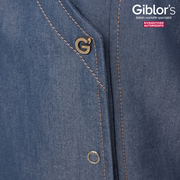 Casacca Frency, colore Jeans Blu - Giblor's