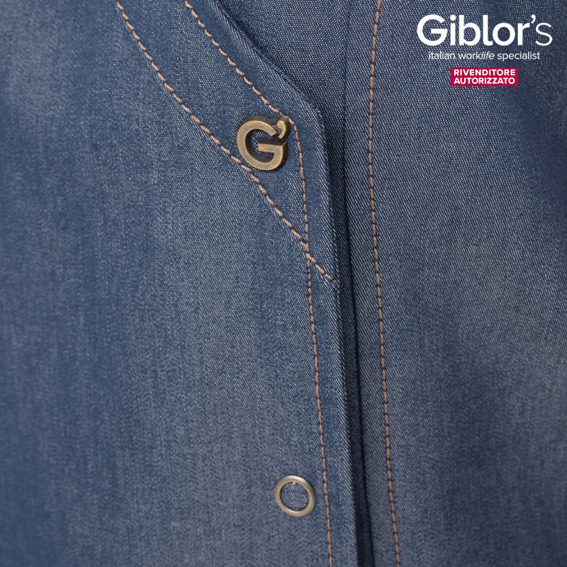 Casacca Frency, colore Jeans Blu - Giblor's