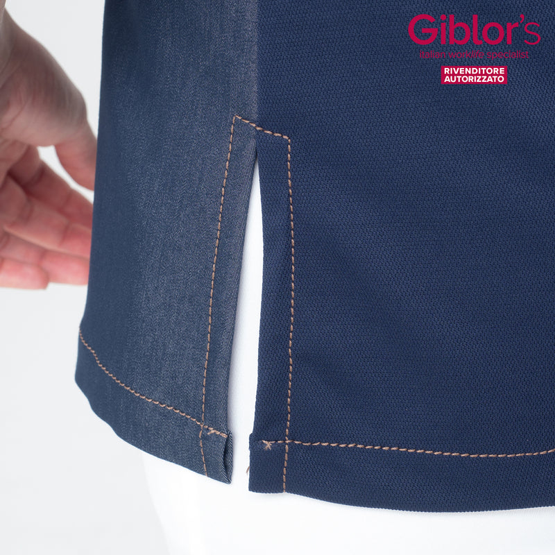 Casacca Frency, Colore Jeans Blu - Giblor's
