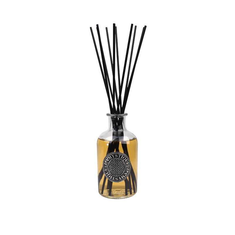 Diffusore ad osmosi in vetro trasparente, Fiori d'Arancio & Vaniglia 500 ml - LaMystique