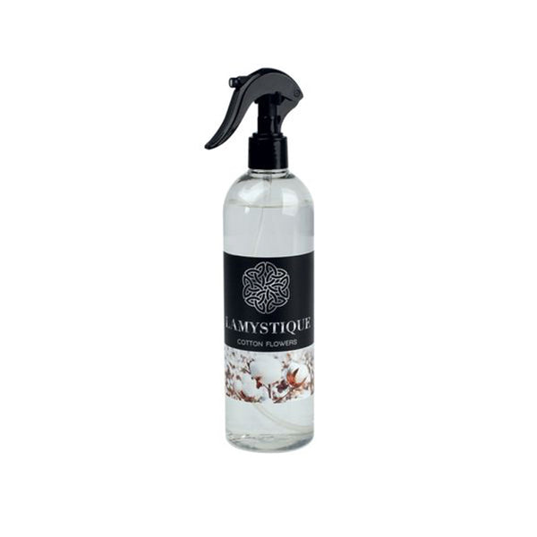 Profumatore Spray per Ambiente e Tessuti, Fiori di Cotone 500 Ml - LaMystique