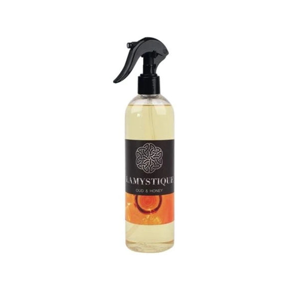 Profumatore Spray per Ambiente e Tessuti, Oud & Miele 500 Ml - LaMystique