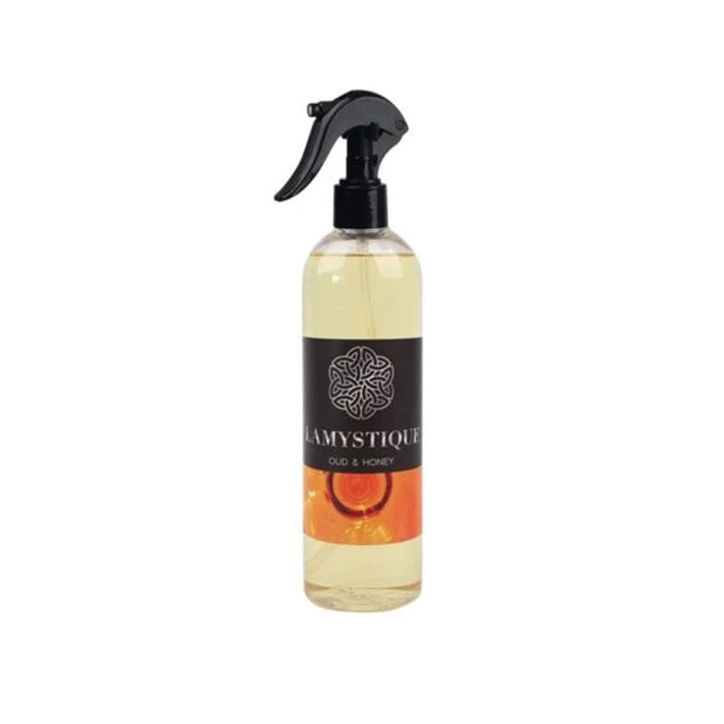 Spray für Raum & Textilien, Oud & Honig 500 ml - LaMystique