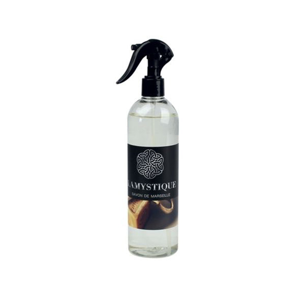 Profumatore Spray per Ambiente e Tessuti, Sapone di Marsiglia 500 Ml - LaMystique