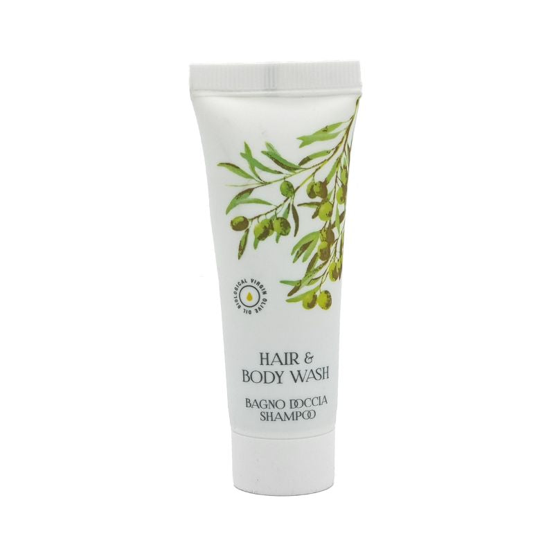 Shampoo und Duschgel 30ml Gocce d'Oliva