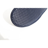 Slipper aus Frottee, Blau, Offen