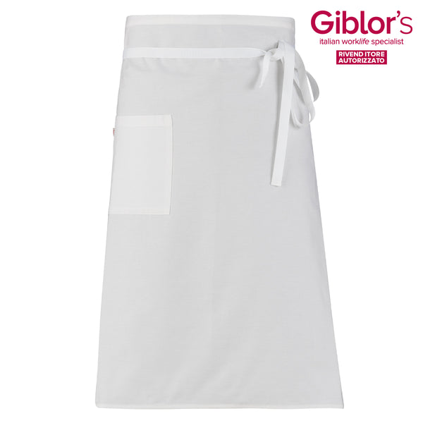 Grembiule Matera, colore Bianco - Giblor's