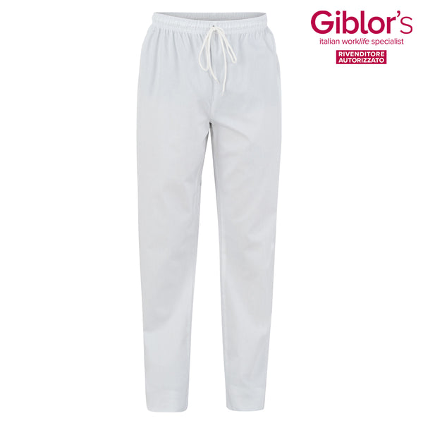 Pantalone Plutone, Colore Bianco - Giblor's