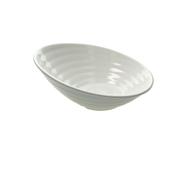 Bowl Obliqua In Porcellana Bianca Ø cm 35,5, Collezione Show Plate - Tognana Porcellane