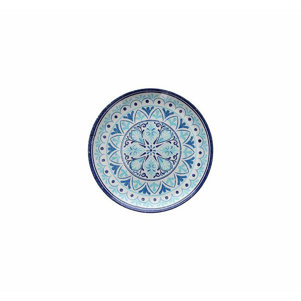 Vassoio Rotondo Ø cm 30, Colore Blu, Collezione Show Plate Narciso Cefalù - Tognana Porcellane